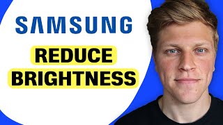 How to Reduce Brightness on a Samsung Smart TV [upl. by Gifferd]