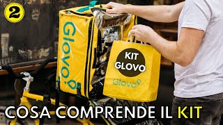 Quanto costa il KIT GLOVO e cosa comprende🎒 [upl. by Ynohtnanhoj876]