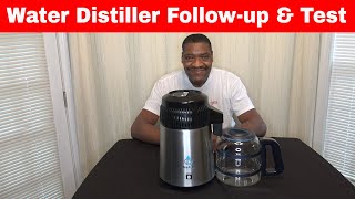 Megahome Water Distiller Follow Up Review and Test [upl. by Xyno]