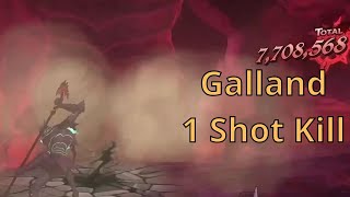 Galland Demon King Battle Hell 7DS The Seven Deadly Sins Grand Cross SDSGC [upl. by Ahsemak]