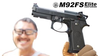 ベレッタ M92FS エリート センチュリオン WA ガスブローバックガスガン レビュー [upl. by Yatnoj]