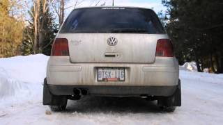 mk4 golf 20 42DD catback [upl. by Alyl]