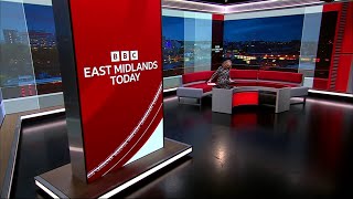 BBC East Midlands Today  Weather amp Closing 7 January 2024 [upl. by Yanaj]