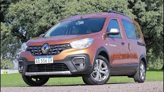 Renault Kangoo 16 Stepway  Test  Matías Antico  TN Autos [upl. by Eirlav]