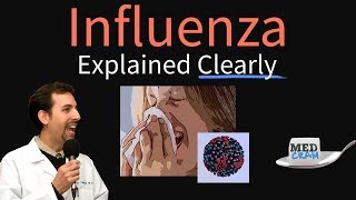 Influenza Flu Explained Clearly  Diagnosis Vaccine Treatment Pathology [upl. by Yim929]