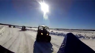 Yamaha YXZ1000r Ice Racing [upl. by Aelanna]