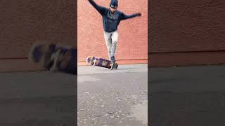 One Foot Rail Stand one foot primo  Freestyle Skateboarding Tricks freestyleskateboarding [upl. by Bergmann]