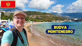 Exploring BUDVA  Montenegro’s Popular Beach Resort Town [upl. by Bain747]