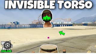 How to get an invisible torso On GTA 5 online after the patch 169 [upl. by Llenyl797]