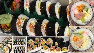 MY KIMBAP INGREDIENTS  KOREAN MAKI  김밥 😋🍣 [upl. by Bunce]