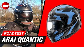 Arai Quantic  Review amp RoadTest  ChampionHelmetscom [upl. by Yawnoc]