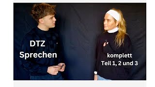 DTZ🇩🇪 A2B1🗣  Sprechen Teil 123  Prüfungsvorbereitung [upl. by Etat]