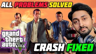 FIXED GTA 5 CRASH PROBLEM SOLVED  GAMECONFIG 3351  GTA 5 MODS 2024  HINDIURDU  THE NOOB [upl. by Malvia235]