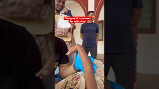 Chiropractic treatment for wrist drop drrajneeshkant worldfamouschiropractor [upl. by Aihtniroc]