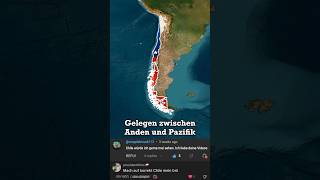 Geografie Facts über Chile 🇨🇱 shorts geography geographymatters map [upl. by Hagi]