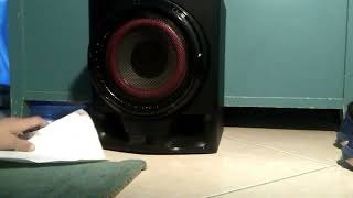 LG cj45 720W extreme BASS TEST DJ dilly E [upl. by Latreece]