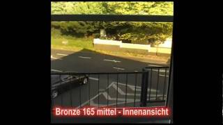 wwwfolienmarktde  Sonnenschutzfolie Bronze 165  Anbringen einer Hitzeschutzfolie [upl. by Tayler]