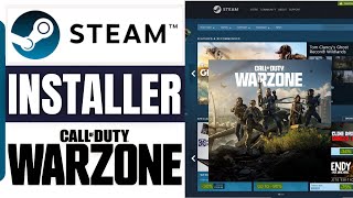 Comment Installer Call Of Duty Warzone Sur Pc Sur Steam 2024 [upl. by Nlocnil]