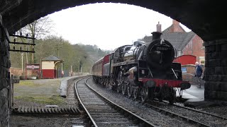 2024 02 03 Churnet Valley Railway 75014 [upl. by Redle]