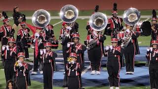 TriCities High School Marching Band Field Show Fulton County Band Exhibition 2023 [upl. by Nanreik]