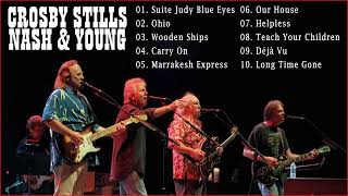 Crosby Stills Nash amp Young Greatest Hits  Best Song Of Crosby Stills Nash amp Young [upl. by Nosrak]