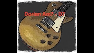 Dorian Backing Track Am7  D7 [upl. by Acceb350]