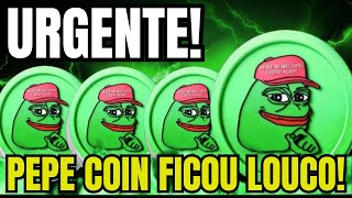 0001 URGENTE PEPE COIN FICOU LOUCO PASSOU O TRATOR NO ATH [upl. by Merritt]