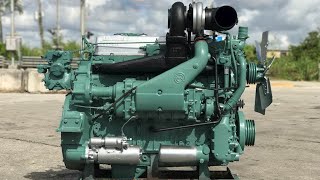 Nice Cold Starting Up BIG DETROIT DIESEL ENGINES and SOUND [upl. by Oballa]