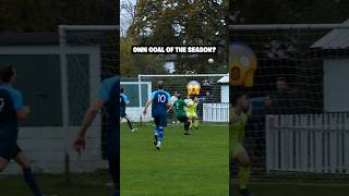 Defender Scores OWN GOAL of the Season 😂 football [upl. by Cleopatre]