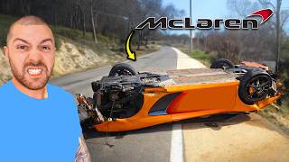 REBUILDING MY WRECKED MCLAREN THAT WAS UPSIDE DOWN [upl. by Borchert593]