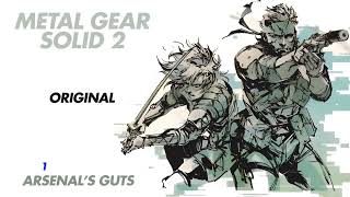 Metal Gear Solid 2 OST 🎮 Arsenals Guts Original Song  1 Hour Loop  Epic MGS2 Background Music 🎧 [upl. by Leontina]