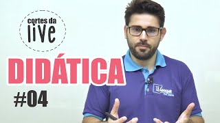 CORTES DA LIVE  DIDÁTICA 04  DIDÁTICA X METODOLOGIA [upl. by Norraj12]