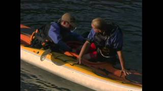 How to Reenter a Sea Kayak [upl. by Eatnuahs395]