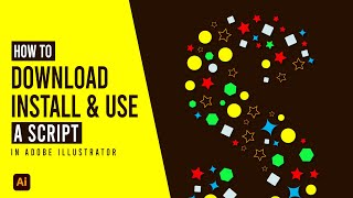 How to Download Install and Use a Script in Adobe Illustrator  Fillinger script  Fillinger [upl. by Benildis]