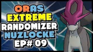 SHADOW SUICUNE and my WORST LUCK in Pokemon Alpha Sapphire HD Extreme Randomizer Nuzlocke Episode 9 [upl. by Hinson713]