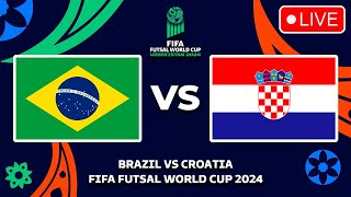 BRAZIL VS CROATIA FIFA FUTSAL WORLD CUP 2024 Preview Predictions amp Head to head [upl. by Merla]