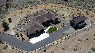 Aerial Tour of a Beautiful Genoa NV Custom Home by DE Jansse amp Company [upl. by Animrac]