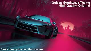 Quizizz Synthwave Theme Original High Quality [upl. by Nahtaoj]