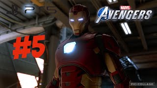 Marvels Avengers PS5 Walkthrough Part 5 [upl. by Rafaj]