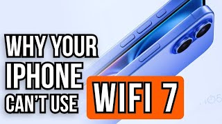 Why Apples iPhone 16 WiFi 7 6GHz is Shorter Range  A Geometry Problem [upl. by Leamiba]