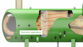 BITZER OAHC oil separator [upl. by Enelyar131]