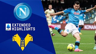 Napoli vs Hellas Verona Extended Highlights  Serie A  CBS Sports Golazo [upl. by Aniaj]