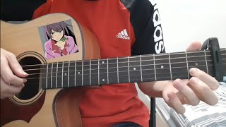 Bakemonogatari OP 1  Staple Stable Guitar cover [upl. by Liebermann]