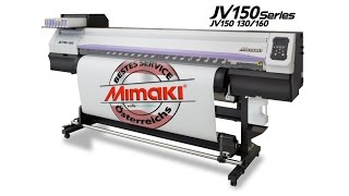 Mimaki CJV150 JV150 CJV300 JV300 Die Neuen 2015 [upl. by Nuhsyar]