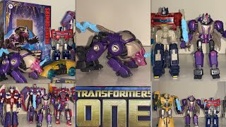 Transformers one Alpha Trion review Mainline movie figure collection comparison video [upl. by Thebazile]