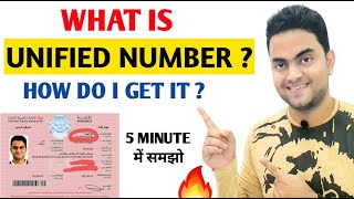 How To Get Unified Number UAE  What Is Unified Number In UAE  UID Number UAE [upl. by Pace758]