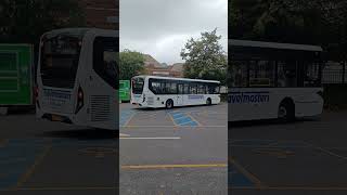 Travelmasters Enviro200 MMC SC67 ZHD departs Redhill station 22092024 [upl. by Casaleggio]