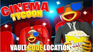 CINEMA TYCOON MAP FORTNITE CREATIVE  VAULT CODE LOCATIONS [upl. by Donatelli]