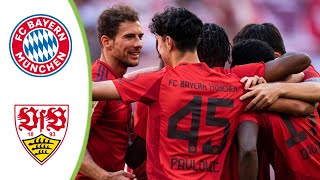 Bayern Munchen vs Stuttgart Extended Highlights amp All Goals 2024 HD [upl. by Rudwik]