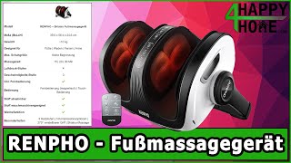 RENPHO  Fußmassagegerät  Shiatsu Massagegerät Produktvorstellung [upl. by Williamson]